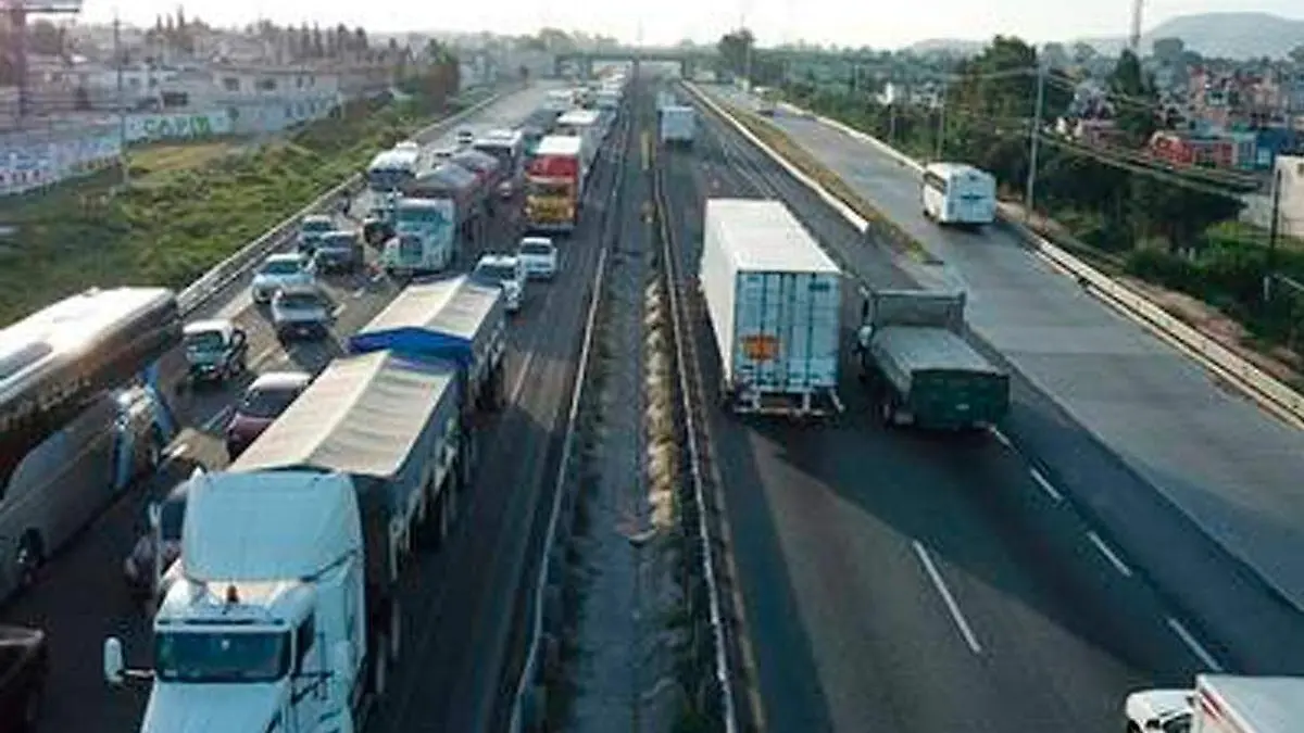 La autopista México-Puebla